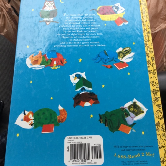 ⚜️  Richard Scarry CHILDRENS BOOK  A Story a Day 365 - Picture 5 of 16